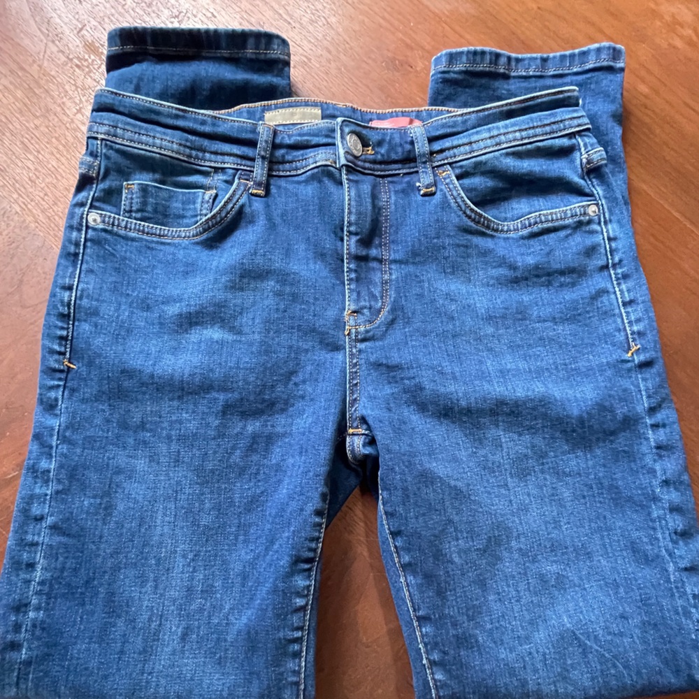 Pilcro Slim Boyfriend Denim Blue Jeans sz 29